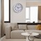 Clockswise Black Analog Clock – Silent, Non-Ticking for Wall, Office Desk, Table and Shelf, Battery-Operated Perfect for Home Office, Farmhouse Kitchen Decor, Bathroom, School and Bedroom Decor